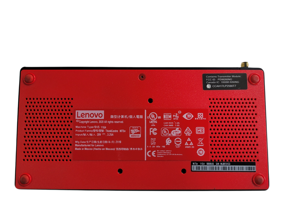 Lenovo ThinkCentre M75n | Ryzen 3 PRO 3300U @2.10GHz 8GB DDR4 256GB NVMe
