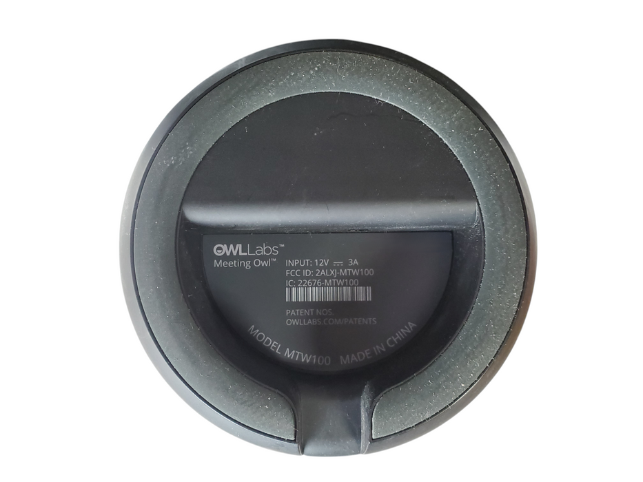 Owl Labs Meeting Owl MTW100 Video Conference Camera 360 Degree w/ Adapter