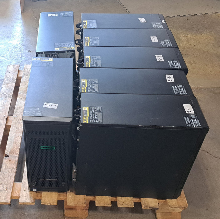 Lot of 7x HPE ProLiant Ml110 Gen10 Tower Server | No CPU/HDD/RAM | READ