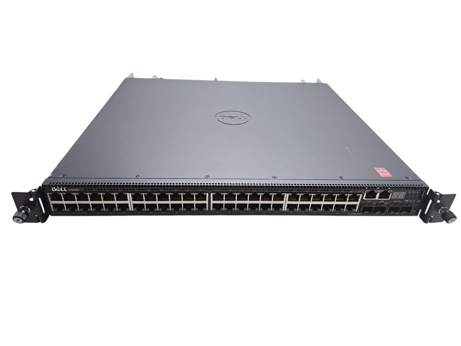 Dell N3048P | 48-Port Gigabit PoE+ Managed Switch 2x SFP+ w/ 10G RJ-45 Module
