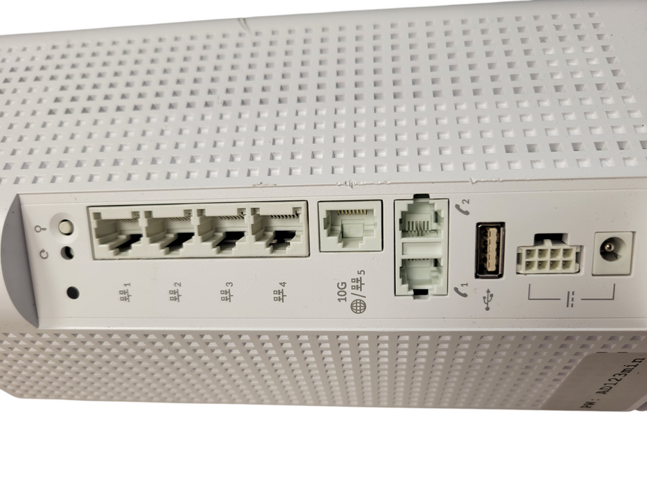 Calix GigaSpire BLAST u10xe GS4237 Wi-Fi 6E ONT Home Gateway Router 10GbE