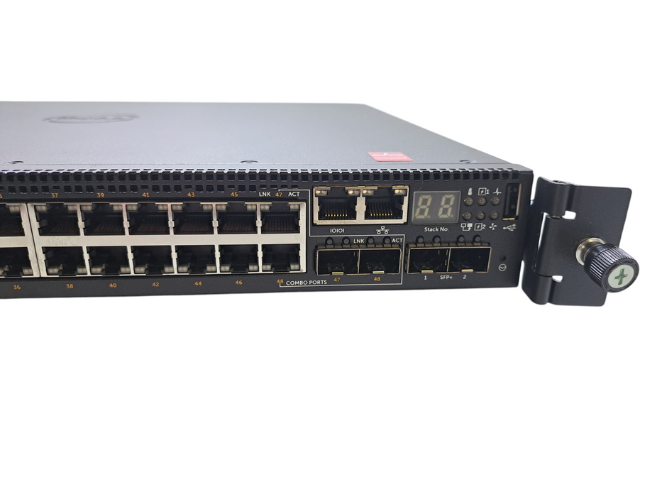 Dell N3048P | 48-Port Gigabit PoE+ Managed Switch 2x 10G SFP+ w/ 2x 1100W PSU