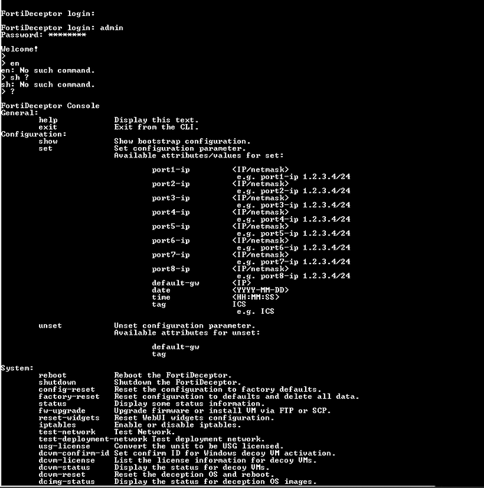 Fortinet FortiDeceptor FDC-1000G Network Security Appliance