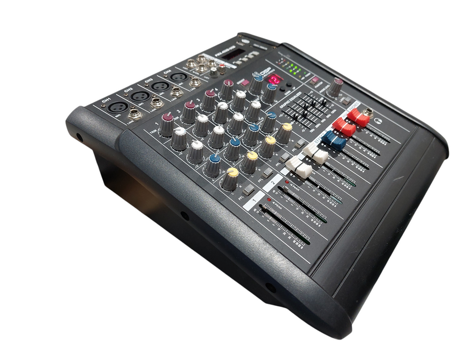 DSP professional Powered Mixer PMX-402D-USB