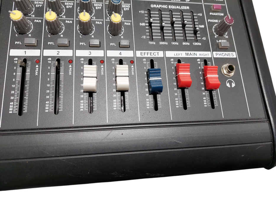 DSP professional Powered Mixer PMX-402D-USB