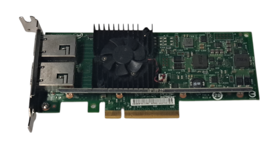 Dell Intel 3DFV8 Dual Port 1GbE PCIe Low Profile Network Card