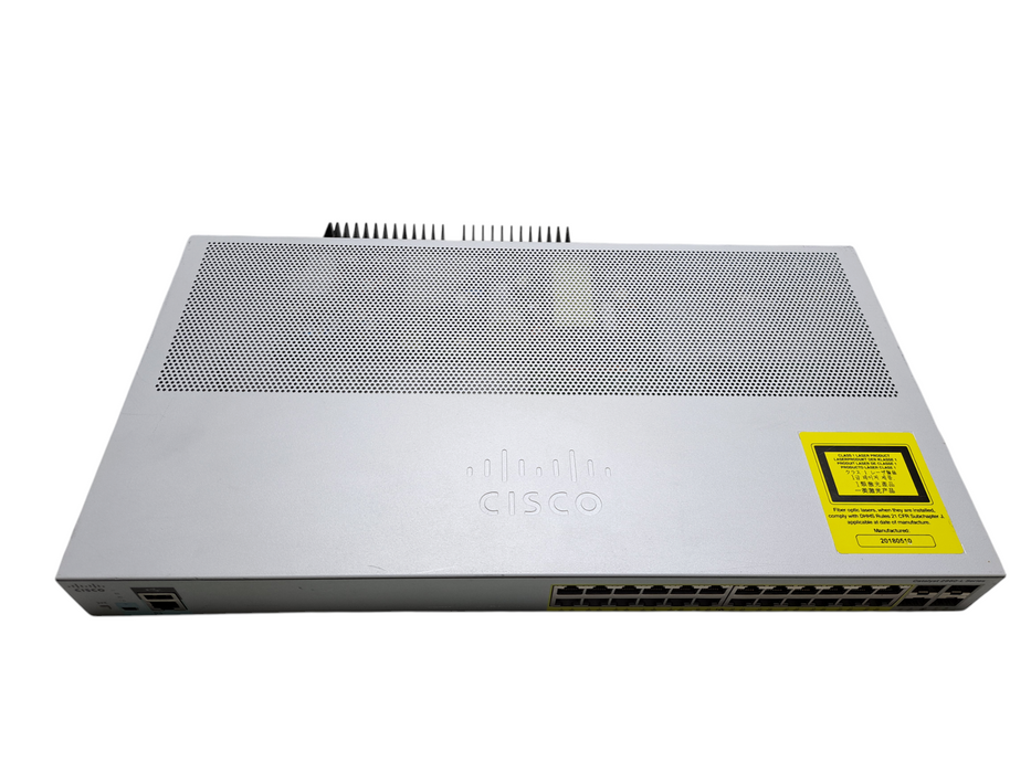 Cisco WS-C2960L-24PS-LL V01 | 24-Port Gigabit PoE+ Silent Managed Switch