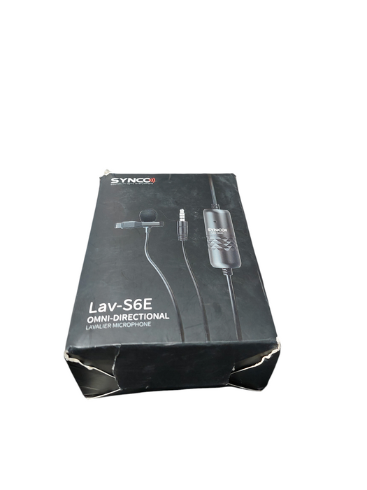 Synco LAV-S6E Omni-Directional Lavalier Microphone