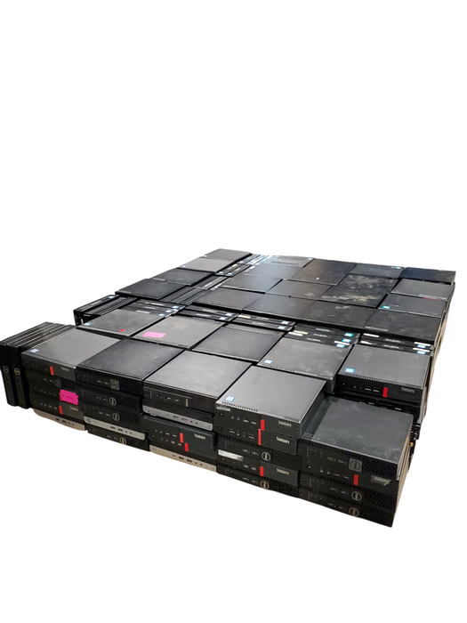 LOT 180x 6th-8th Gen i-series USFF Desktops HP, Lenovo, Dell (USFF68-14)