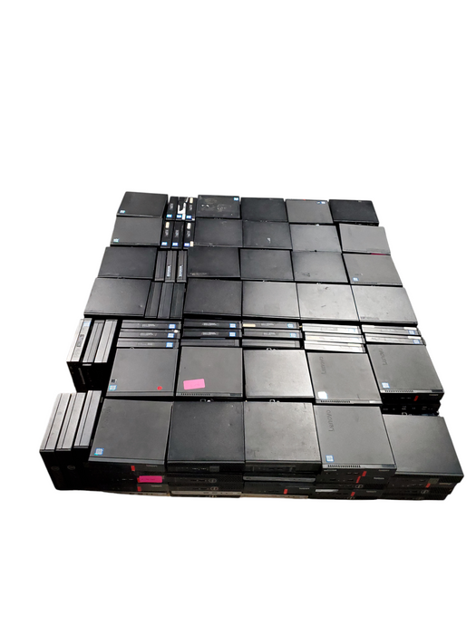 LOT 180x 6th-8th Gen i-series USFF Desktops HP, Lenovo, Dell (USFF68-14)
