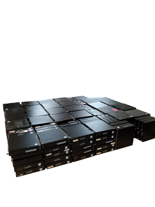 LOT 180x 6th-8th Gen i-series USFF Desktops HP, Lenovo, Dell (USFF68-14)