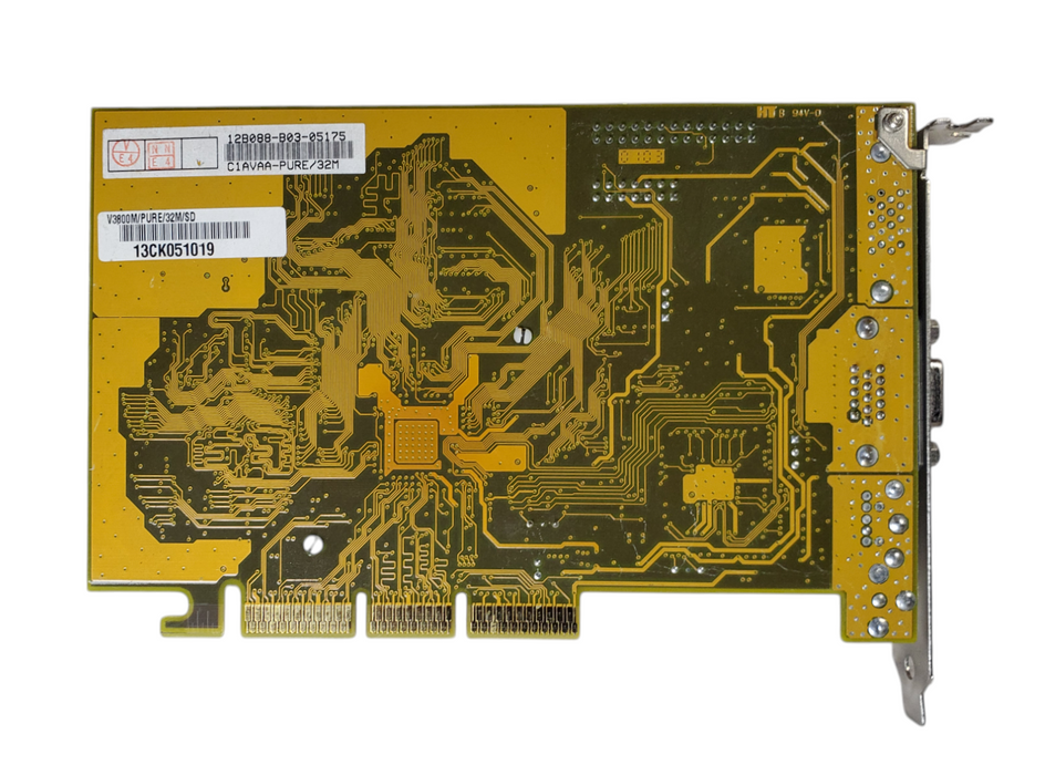 ASUS NVIDIA RIVA TNT2 32MB Video Card AGP-V3800M/32M