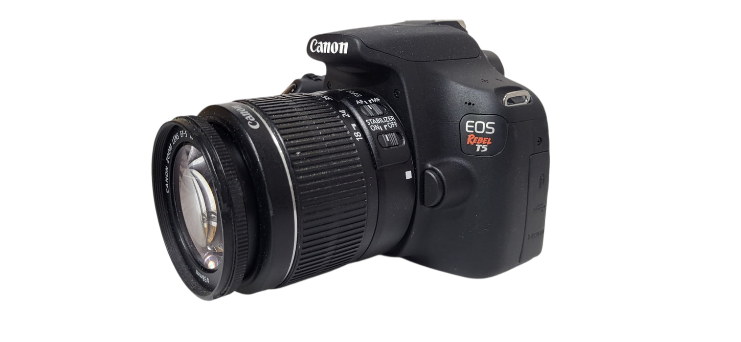 Canon Rebel T5 Camera With 18-55mm lens