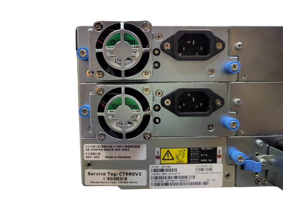 Dell EMC ML3 LTO Tape Library w/ 1x 0YV18D 01PL474 LTO6 HH SAS TAPE DRIVE ML3