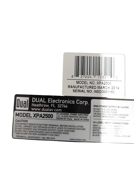Dual 300W MOSFET Power Supply Model: XPR2500