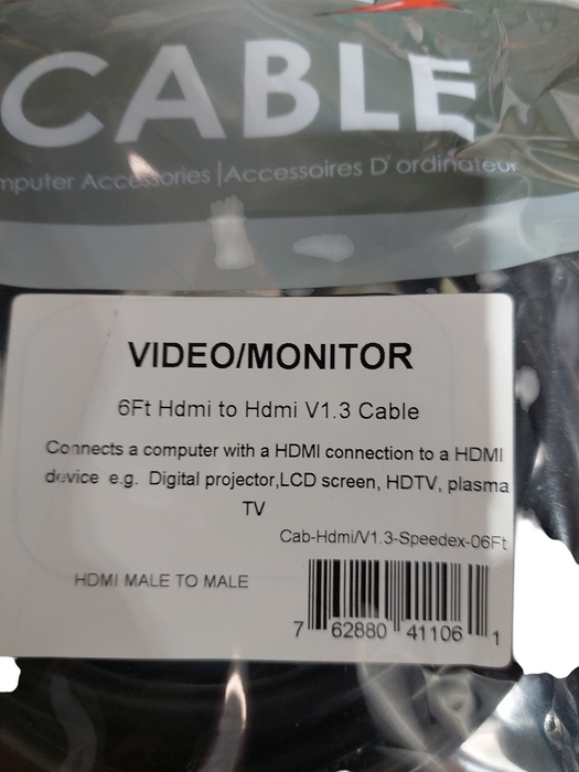 6Ft HDMI Cable 1.3 Compliant ( New )