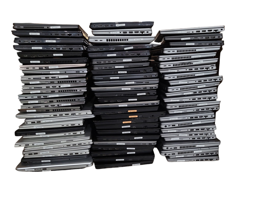 Lot 76x B/C-Grade Dell-Lenovo-HP 10-12Gen Laptops (BCL12-13)