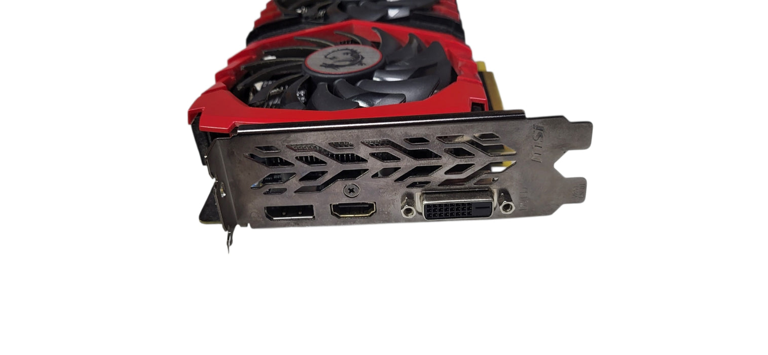 MSI NVIDIA GeForce GTX 1050 TI Gaming X 4G 4GB GDDR5 Graphics Card