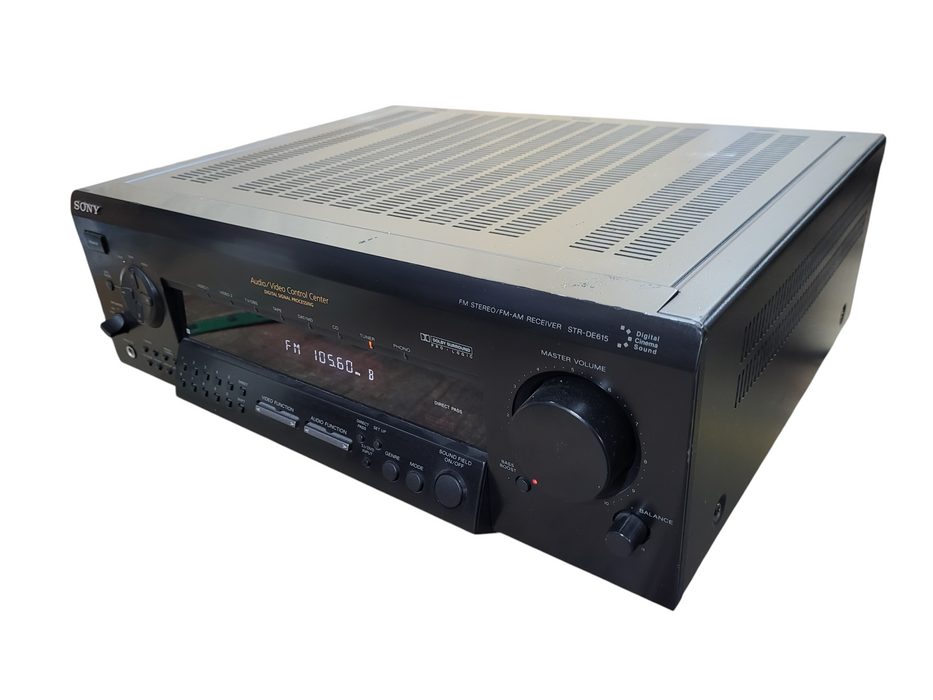 Sony STR-DE615 5.1 A/V Receiver 100W Dolby Digital DTS AM/FM Digital Tuner