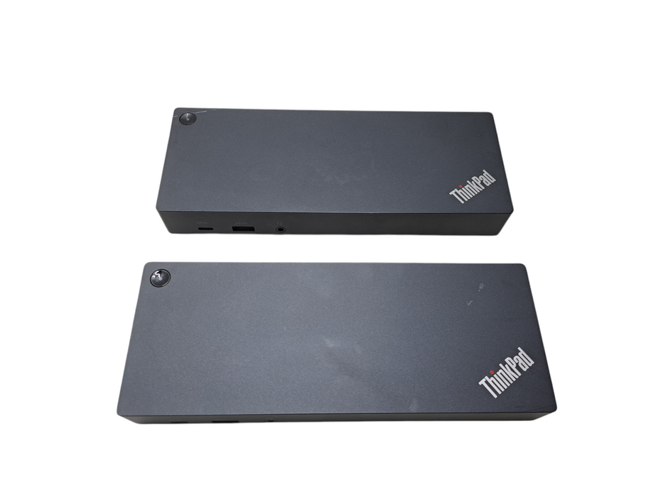 Lot of 2x Lenovo ThinkPad DUD9011D1 / 40AF Hybrid USB-C with USB-A Dock