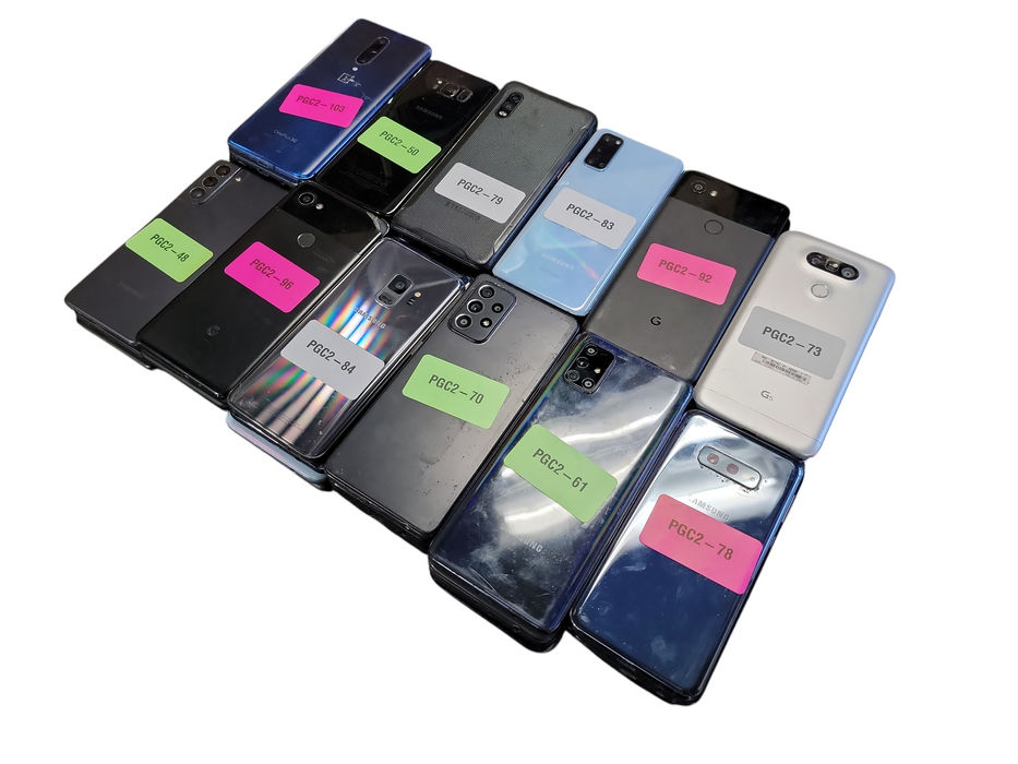 Lot of 58x Android Phones [Samsung / Google / Motorola | B/C Condition][PGC2-2]