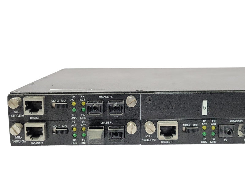 MiLAN Technology MIL-9100X 8 Slot Chassis w/ 7x Cards, READ _