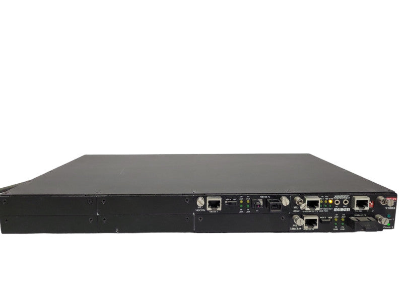 MiLAN Technology MIL-9100X 8 Slot Chassis w/ 3x Cards, 1x PSU, READ _