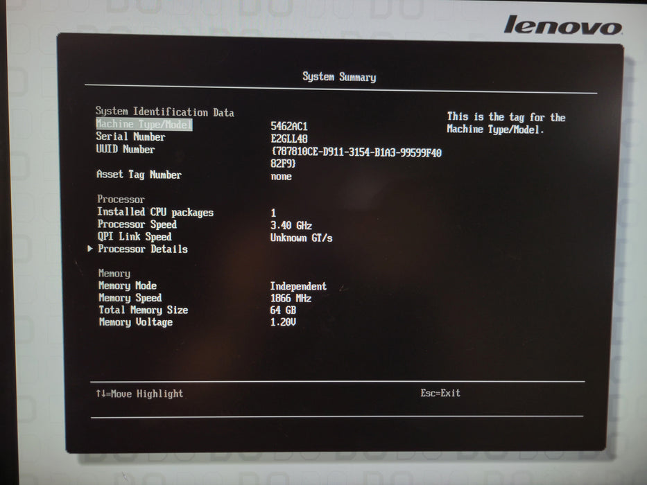 Lenovo System X 3650 M5 - Xeon E5-2643 v3 64GB DDR4 SR M5210 2x900W PSU