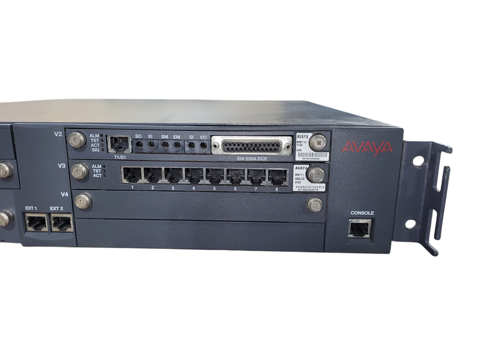 Avaya IP Office G700 V2 Phone Control Unit W/ MM710, MM711 Modules