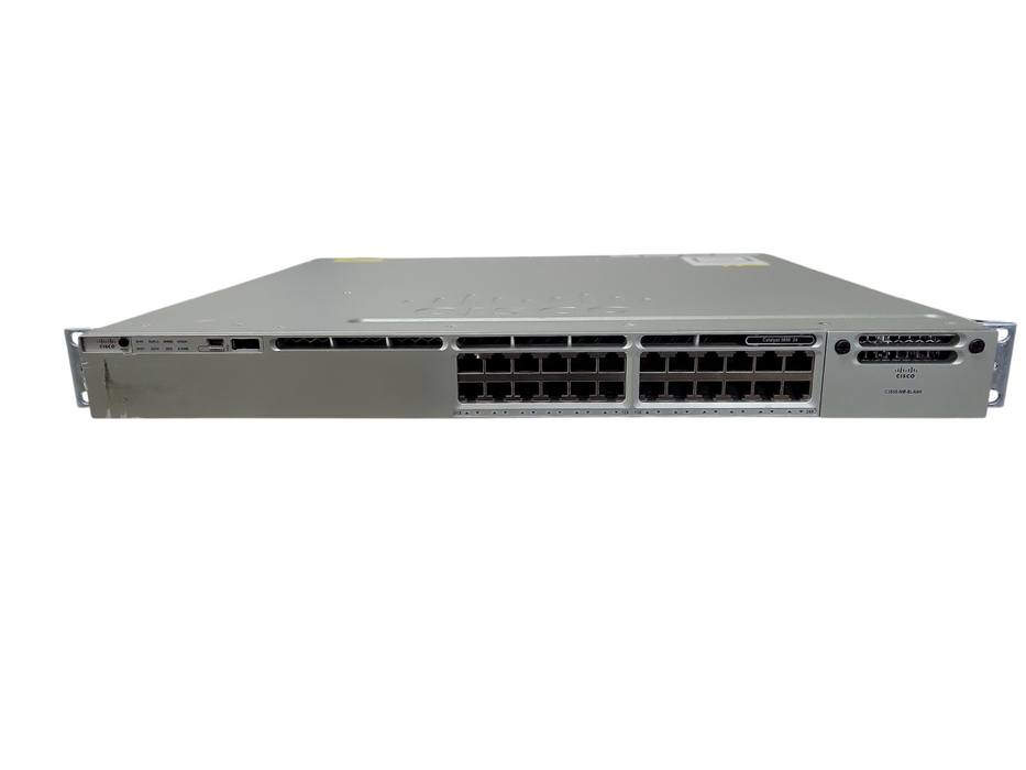 Cisco Catalyst WS-C3850-24T-S 24-Port Network Switch 2x 350W PSU