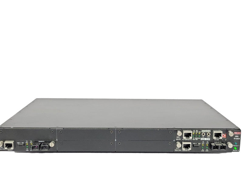 MiLAN Technology MIL-9100X 8 Slot Chassis, 3x Cards, No PSU, READ _