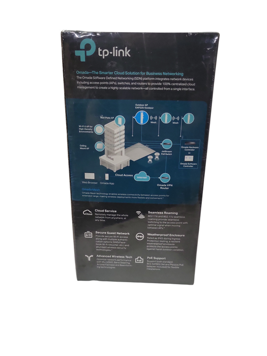 TP-Link Omada EAP225-Outdoor AC1200 Wireless Gigabit Access Point New
