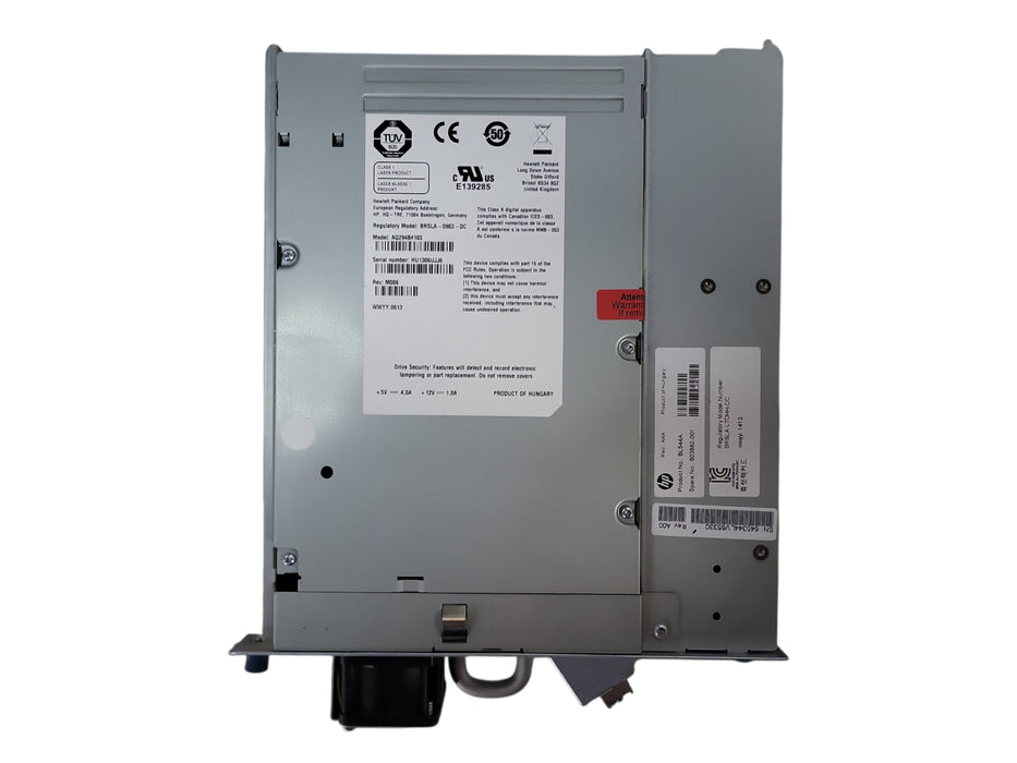 HP LTO5 Ultrium 3000 SAS Streamer Laufwerk AQ283B BRSLA-0903-DC