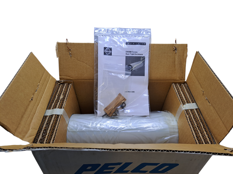 Open Box - Pelco EH2512-2 12” 24V Outside Enclosure For Surveillance Camera
