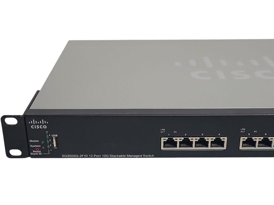 Cisco SG350XG-2F10 12-Port 10G stackable Managed Switch