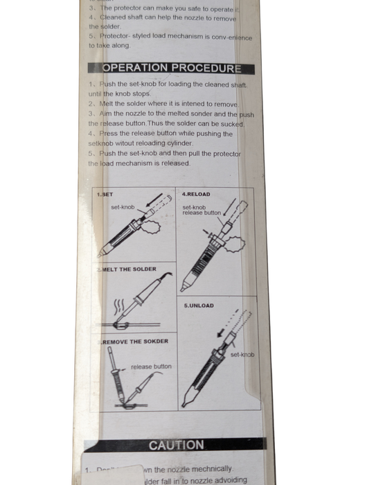 Solder Sucker Best BST-108 Suction Pump