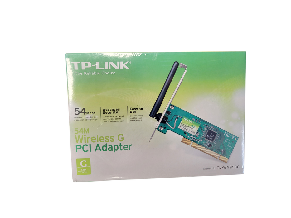 TP-LINK 54M Wireless G PCI Adapter (TL-WN353G)