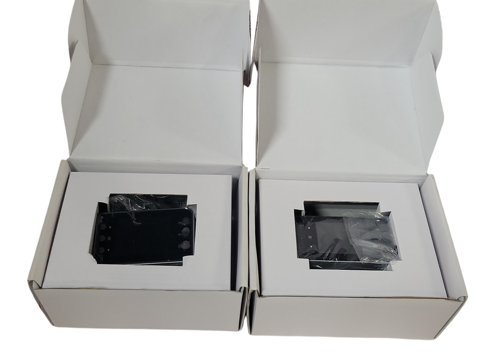 Lot of 2x Open Box Automotive HD Dashcam, No SD Card