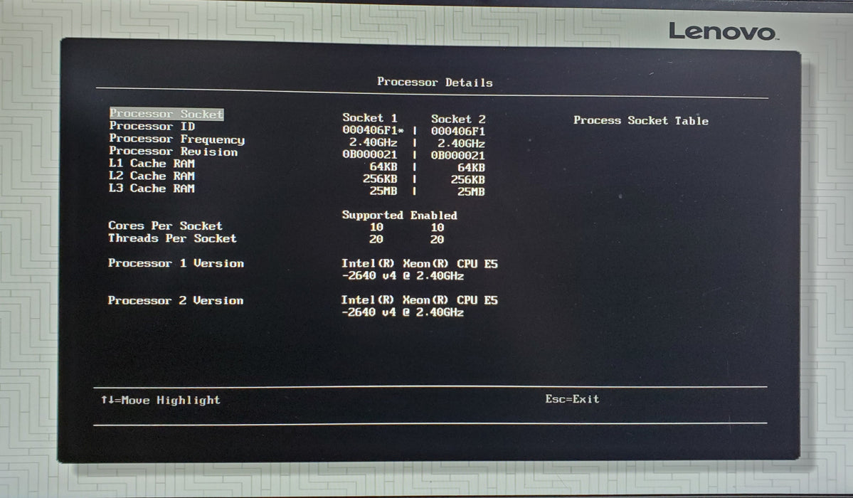 Lenovo System X3650 M5 - 2x Xeon E5-2640 v4, 64GB DDR4 - No HDD