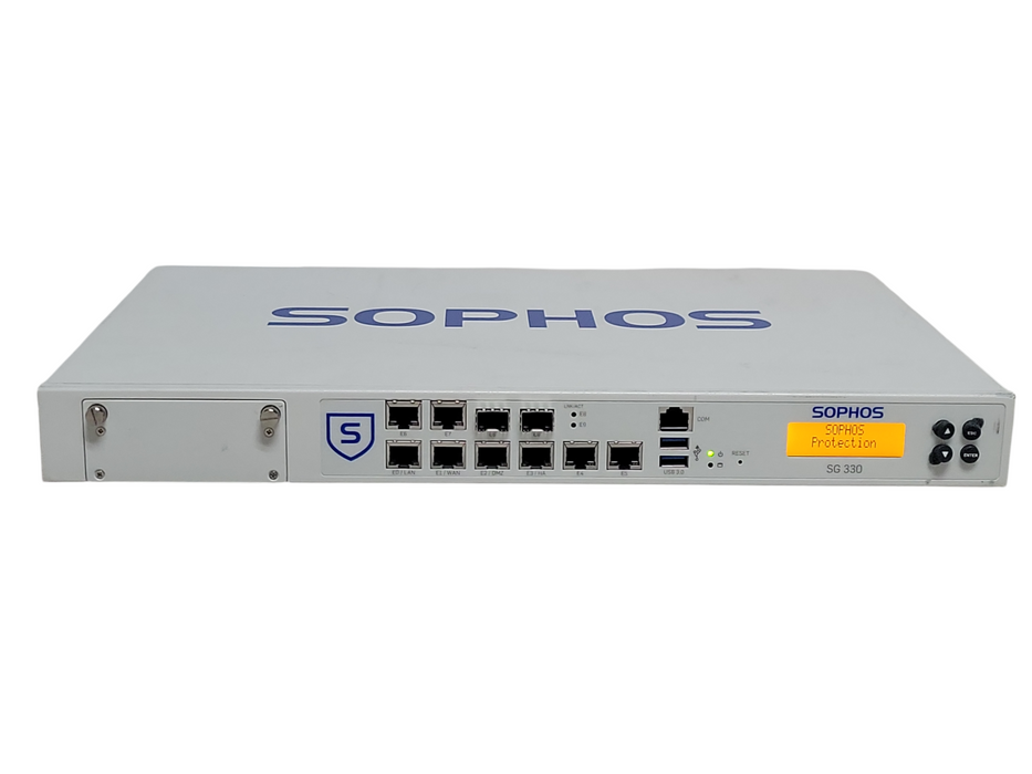 Sophos SG 330 Rev. 1 8-port Gigabit Firewall Security Appliance, READ