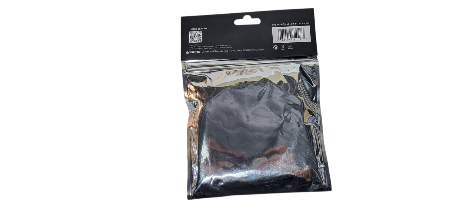 Lot of 7x Brand New Cable Matters Mini DisplayPort to Mini DisplayPort Cable 6ft