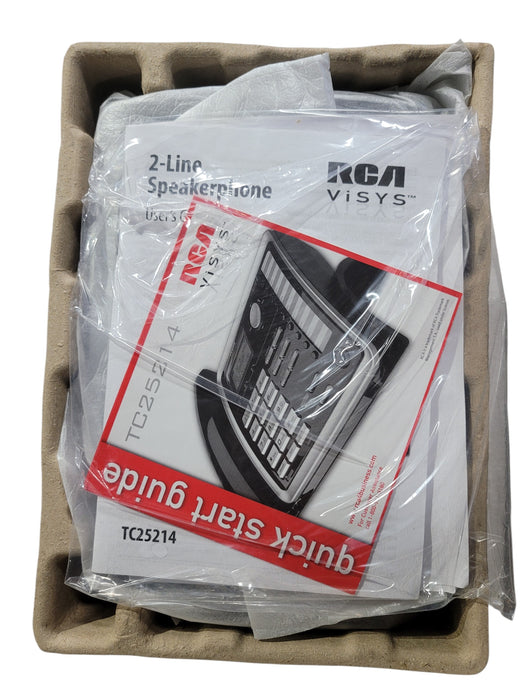 RCA ViSYS 25214 2-Line Corded Business Office Phone