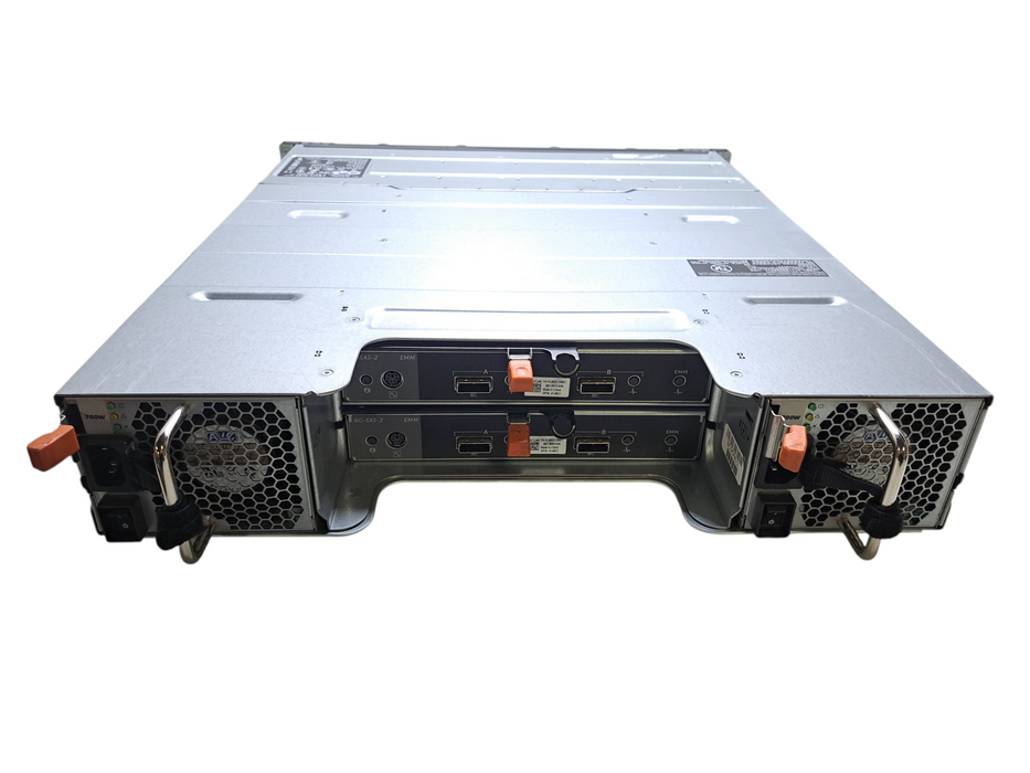 Dell Compellent SC120 24x 2.5" Drive Array w/ 2x 6G-SAS-2 Controllers, 2x 700W