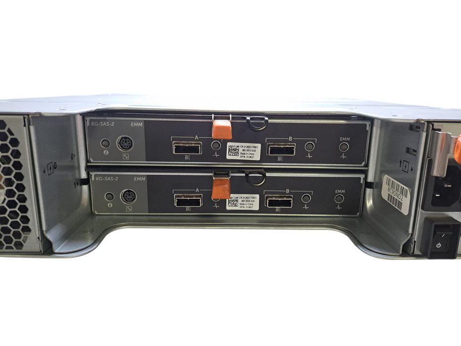 Dell Compellent SC120 24x 2.5" Drive Array w/ 2x 6G-SAS-2 Controllers, 2x 700W