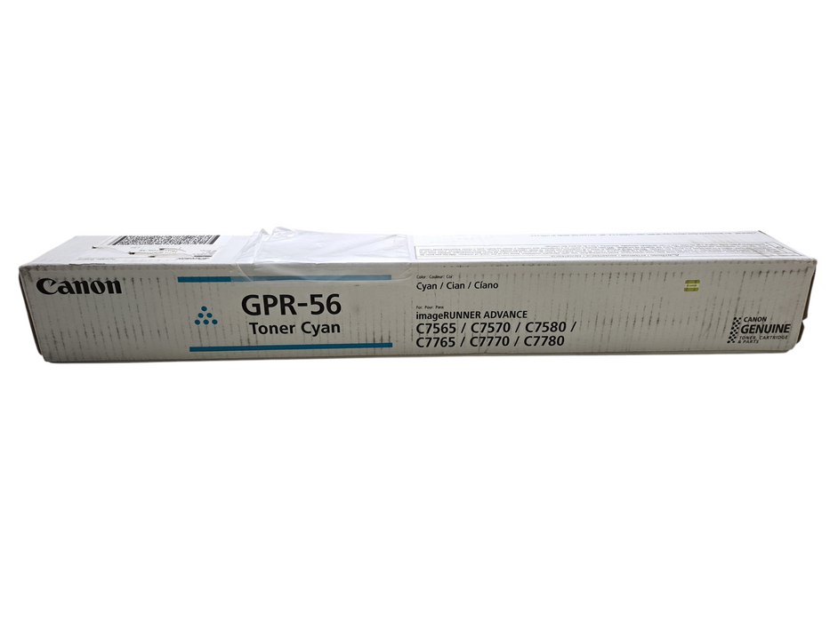 Canon GPR-56 Cyan Toner imageRunner Advance C7565 C7570 C7580 OEM Genuine