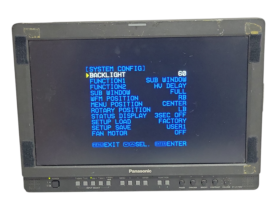 Panasonic BT-LH1700W 17" HD-SDI Professional Monitor