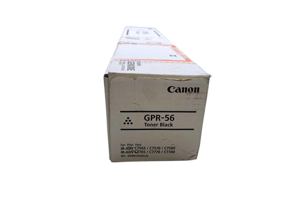 Canon GPR-56 Black Toner imageRunner Advance C7565 C7570 C7580 OEM Genuine