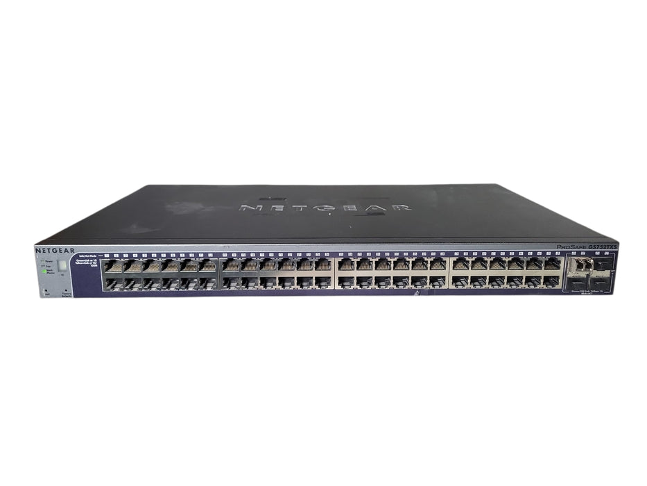 Netgear GS752TXS ProSafe 52-port Gigabit Stackable Smart With 10G Uplinks