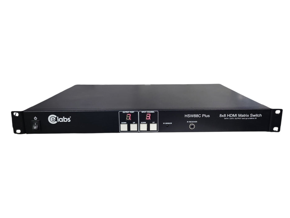 CE Labs HSW88C Plus 8x8 HDMI Matrix Switch Cat-5 Remote Control