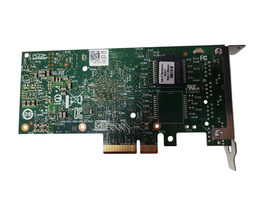 Dell XP0NY YG4N3 Dual Port NIC PCIe Low Profile Ethernet Network Card